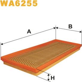 WIX Filters WA6255 - Hava filtri furqanavto.az