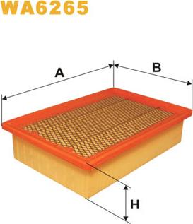 WIX Filters WA6265 - Hava filtri furqanavto.az