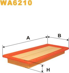 WIX Filters WA6210 - Hava filtri furqanavto.az