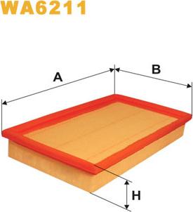 WIX Filters WA6211 - Hava filtri furqanavto.az