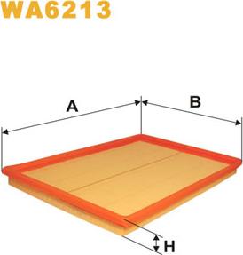 WIX Filters WA6213 - Hava filtri furqanavto.az