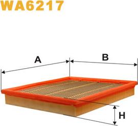 WIX Filters WA6217 - Hava filtri furqanavto.az