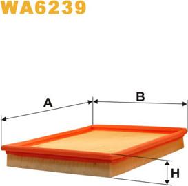 WIX Filters WA6239 - Hava filtri furqanavto.az