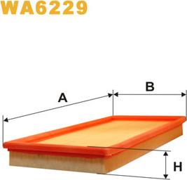 WIX Filters WA6229 - Hava filtri furqanavto.az