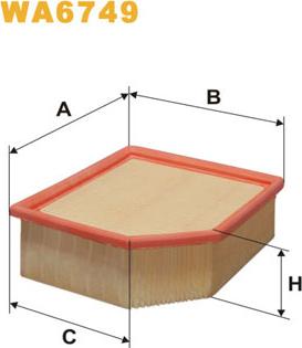 WIX Filters WA6749 - Hava filtri furqanavto.az