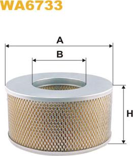 WIX Filters WA6733 - Hava filtri furqanavto.az