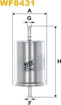 WIX Filters WF8431 - Yanacaq filtri furqanavto.az
