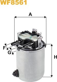 WIX Filters WF8561 - Yanacaq filtri furqanavto.az