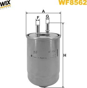 WIX Filters WF8562 - Yanacaq filtri furqanavto.az