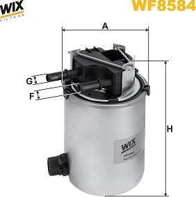 WIX Filters WF8584 - Yanacaq filtri furqanavto.az