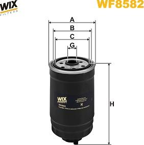 WIX Filters WF8582 - Yanacaq filtri furqanavto.az