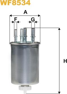 WIX Filters WF8534 - Yanacaq filtri furqanavto.az