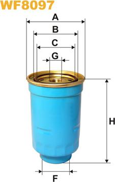 WIX Filters WF8097 - Yanacaq filtri furqanavto.az