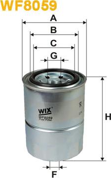 WIX Filters WF8059 - Yanacaq filtri furqanavto.az