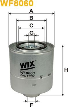 WIX Filters WF8060 - Yanacaq filtri furqanavto.az