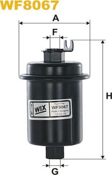 WIX Filters WF8067 - Yanacaq filtri furqanavto.az