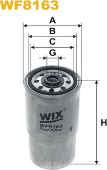 WIX Filters WF8163 - Yanacaq filtri furqanavto.az