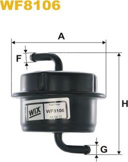 WIX Filters WF8106 - Yanacaq filtri furqanavto.az