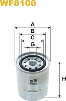 WIX Filters WF8100 - Yanacaq filtri furqanavto.az