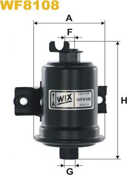 WIX Filters WF8108 - Yanacaq filtri furqanavto.az