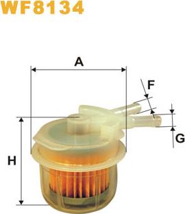 WIX Filters WF8134 - Yanacaq filtri www.furqanavto.az