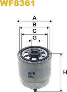 WIX Filters WF8361 - Yanacaq filtri furqanavto.az