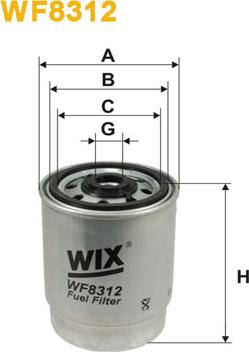 WIX Filters WF8312 - Yanacaq filtri furqanavto.az