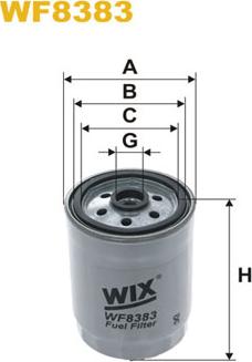WIX Filters WF8383 - Yanacaq filtri furqanavto.az