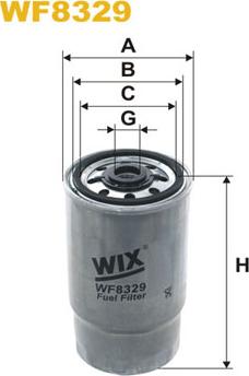 WIX Filters WF8329 - Yanacaq filtri furqanavto.az