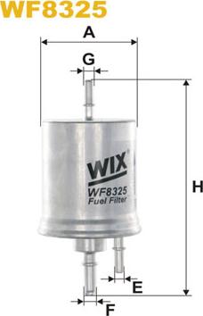 WIX Filters WF8325 - Yanacaq filtri furqanavto.az