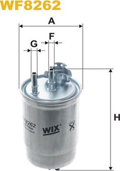 WIX Filters WF8262 - Yanacaq filtri furqanavto.az