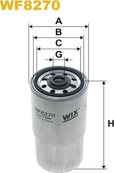 WIX Filters WF8270 - Yanacaq filtri furqanavto.az