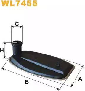 WIX Filters WL7455 - Hidravlik Filtr, avtomatik transmissiya furqanavto.az