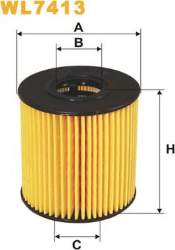 WIX Filters WL7413 - Yağ filtri furqanavto.az