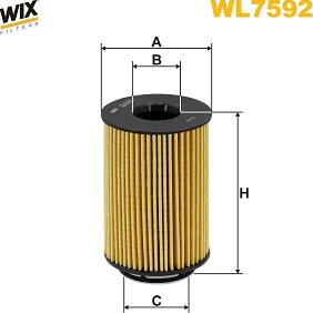 WIX Filters WL7592 - Yağ filtri www.furqanavto.az