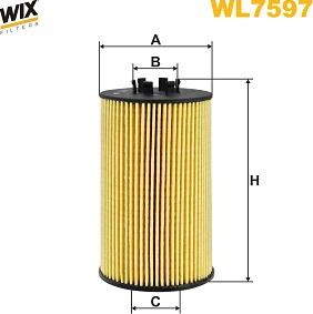 WIX Filters WL7597 - Yağ filtri furqanavto.az