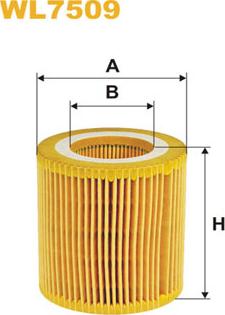 WIX Filters WL7509 - Yağ filtri furqanavto.az