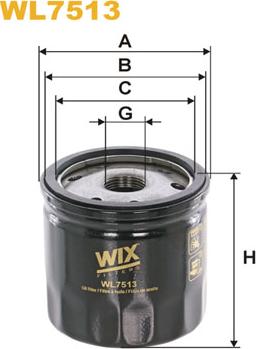 WIX Filters WL7513 - Yağ filtri furqanavto.az