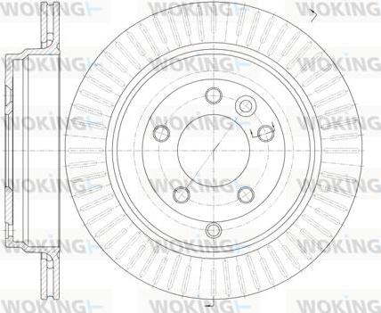 Woking D6995.10 - Əyləc Diski furqanavto.az