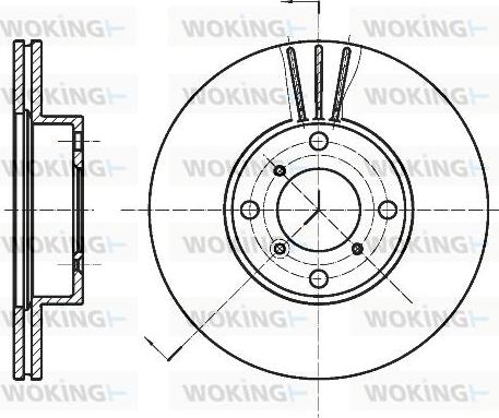 Blue Print ADK84313 - Əyləc Diski furqanavto.az