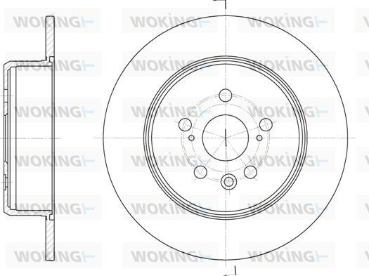 Kavo Parts BR-9341-C - Əyləc Diski furqanavto.az