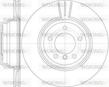 Woking D6975.10 - Əyləc Diski furqanavto.az