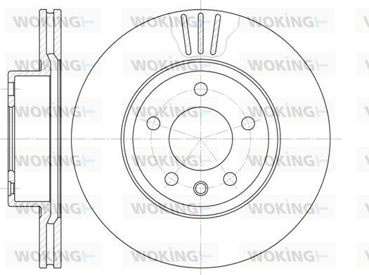 Woking D6490.10 - Əyləc Diski furqanavto.az