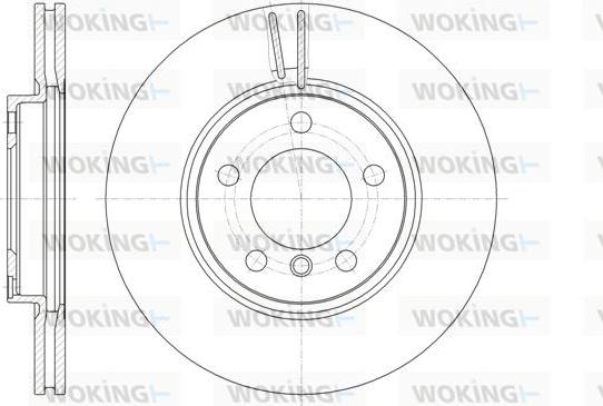 Woking D61440.10 - Əyləc Diski furqanavto.az