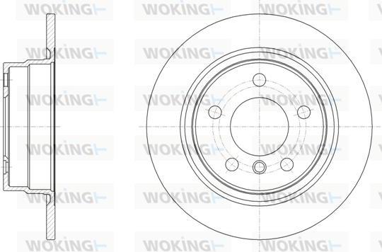 Woking D61450.00 - Əyləc Diski furqanavto.az