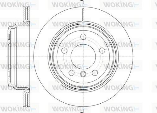 Woking D61453.10 - Əyləc Diski furqanavto.az