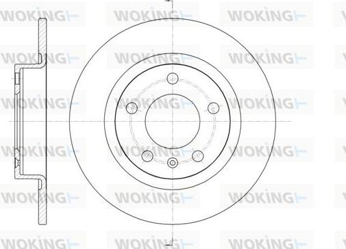 Woking D61469.00 - Əyləc Diski furqanavto.az