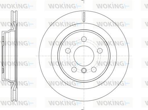 Woking D61632.10 - Əyləc Diski furqanavto.az