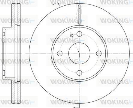 CAR BD-3256 - Əyləc Diski furqanavto.az