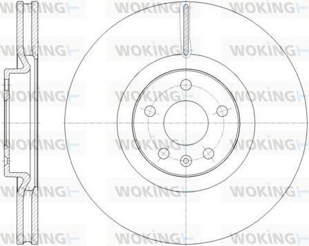 Blue Print ADF124378 - Əyləc Diski furqanavto.az